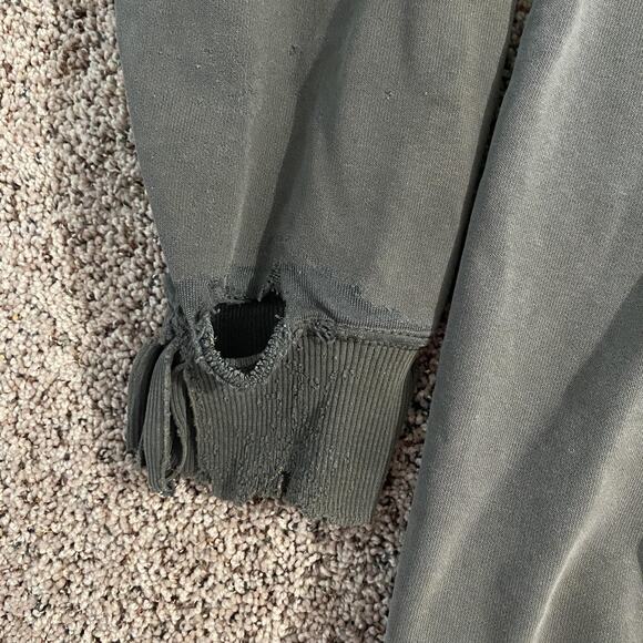 Carhartt Hoodie Mens 3XL Tall Rain Defender Original Fit Distressed Thrashed - Picture 6 of 11